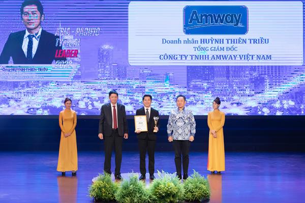Tổng Giám đốc Amway Việt Nam, ông Huỳnh Thiên Triều được bình chọn vào Top 5 Nhà lãnh đạo Tiêu biểu Châu Á - Thái Bình Dương 2023